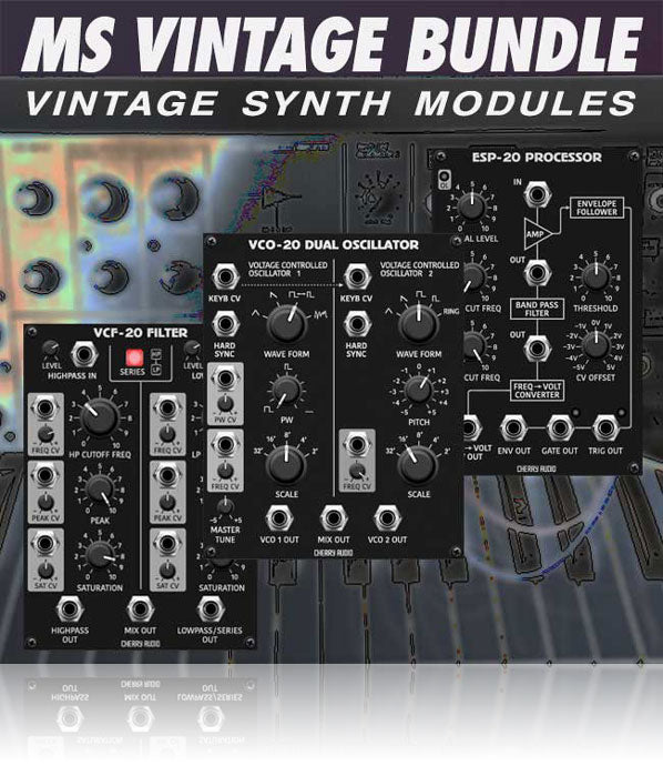 Cherry Audio MS Vintage Bundle for Voltage Modular