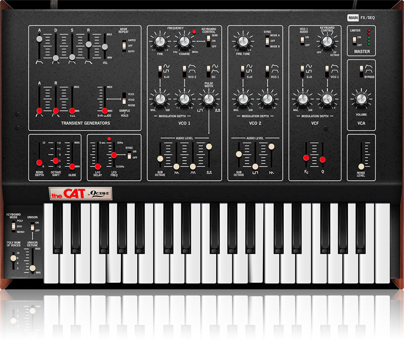 Cherry Audio Octave Cat Synthesizer Plugin
