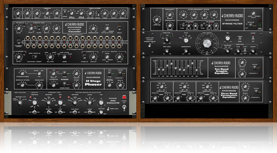 Cherry Audio Rackmode Signal Processors Moog Effects Plugin