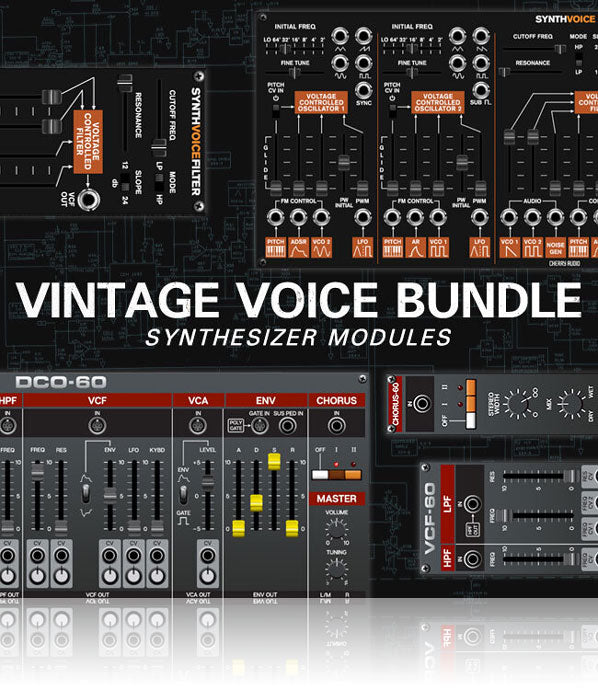 Cherry Audio Vintage Voice Bundle for Voltage Modular