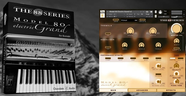 Chocolate Audio Model 80 Electric Grand Piano For Kontakt
