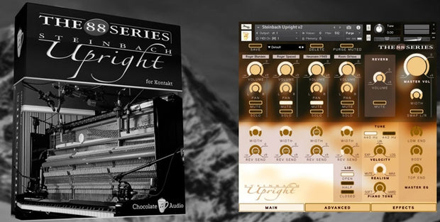 Chocolate Audio Steinbach Upright Piano For Kontakt