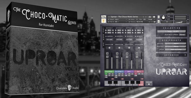 Chocolate Audio Uproar Vol 1 8 String Guitar For Kontakt