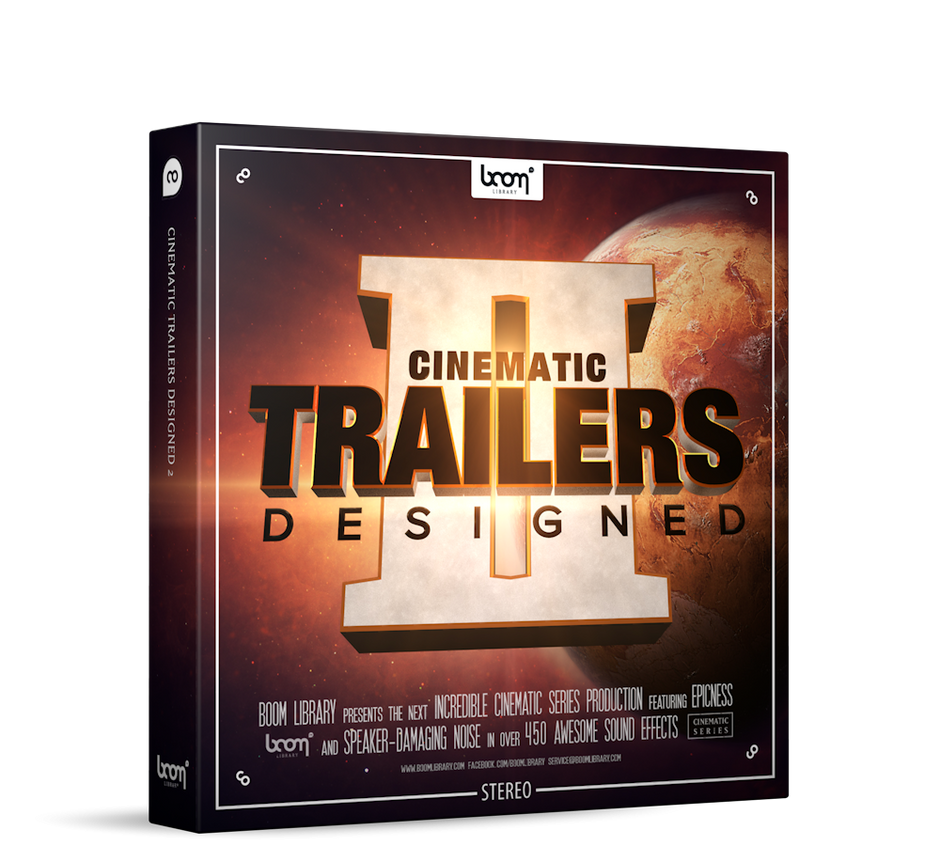 BOOM Library: Cinematic Trailers - Designed 2 - Stereo