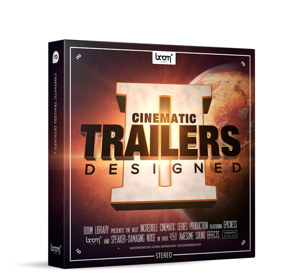 BOOM Library: Cinematic Trailers - Designed 2 - Stereo
