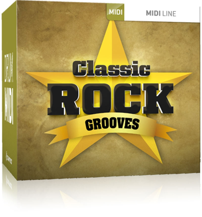 Toontrack Classic Rock Grooves MIDI