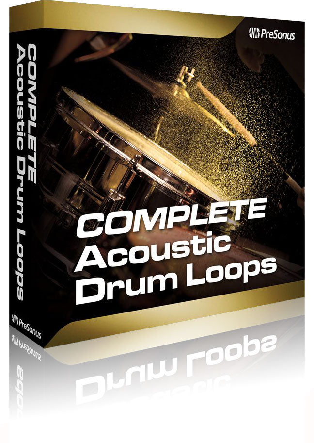 Presonus Acoustic Drum Loops Complete