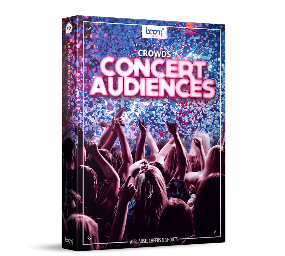 BOOM Library: Crowds - Concert Audiences