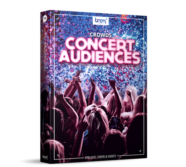 BOOM Library: Crowds - Concert Audiences