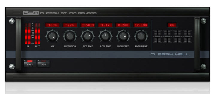 IK Multimedia T-RackS CSR Hall Reverb Single Plugin
