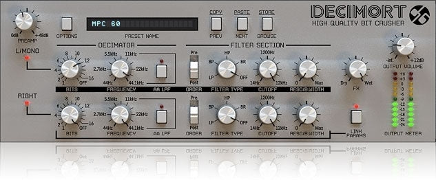 D16 Decimort 2 Bit Crusher Plugin