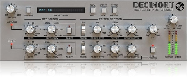 D16 Decimort 2 Bit Crusher Plugin