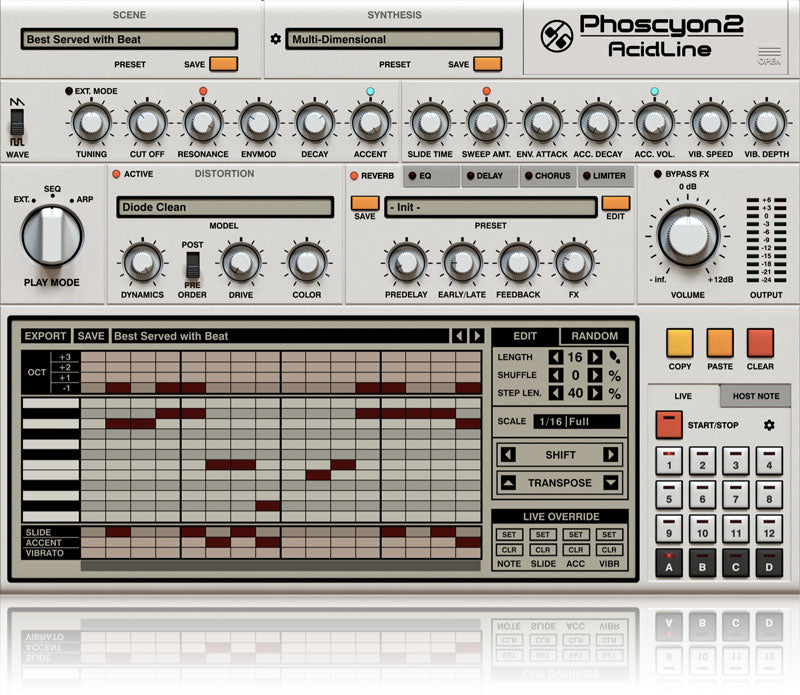 D16 Phoscyon 2 TB-303 Plugin