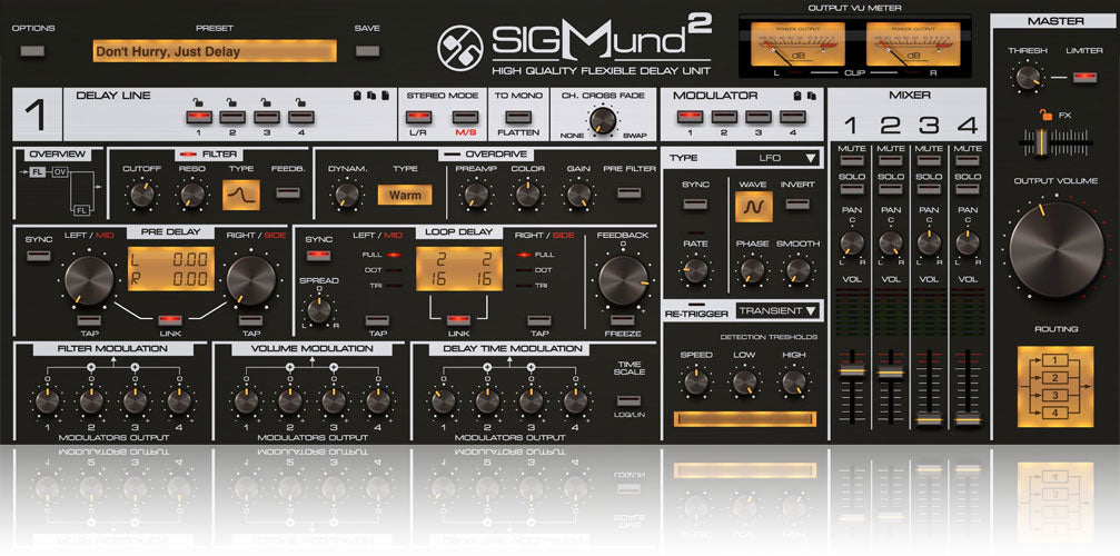 D16 Sigmund 2 Creative Multi-Delay