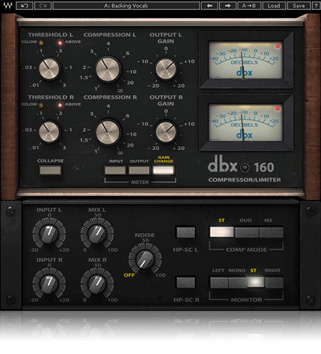 Waves dbx 160 Compressor / Limiter Plugin