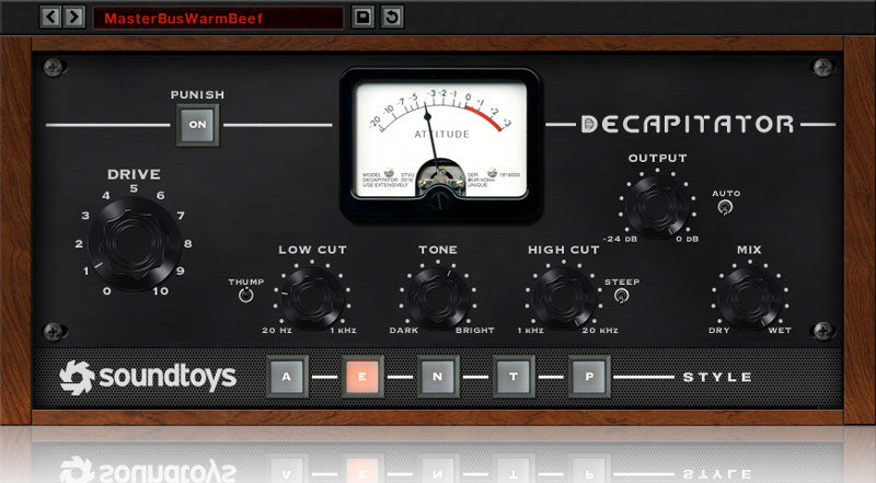 Soundtoys Decapitator Analog Saturation Modeler