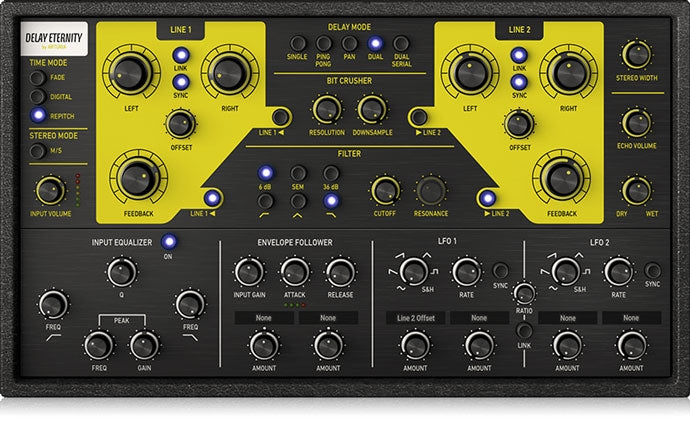 Arturia Eternity Endlessly Creative Echo Delay Plugin