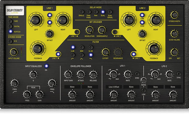 Arturia Eternity Endlessly Creative Echo Delay Plugin