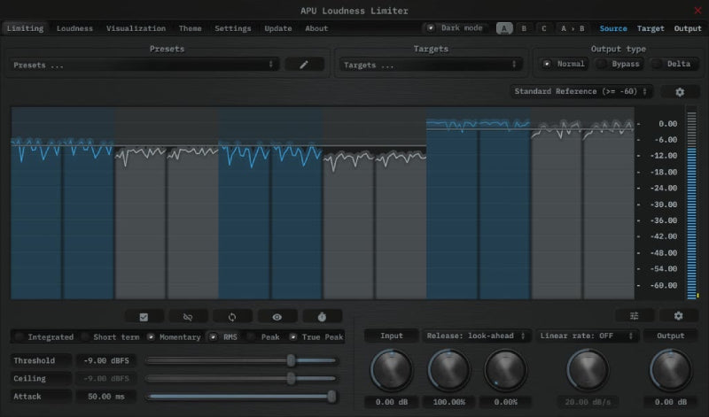 APU Software Loudness Limiter