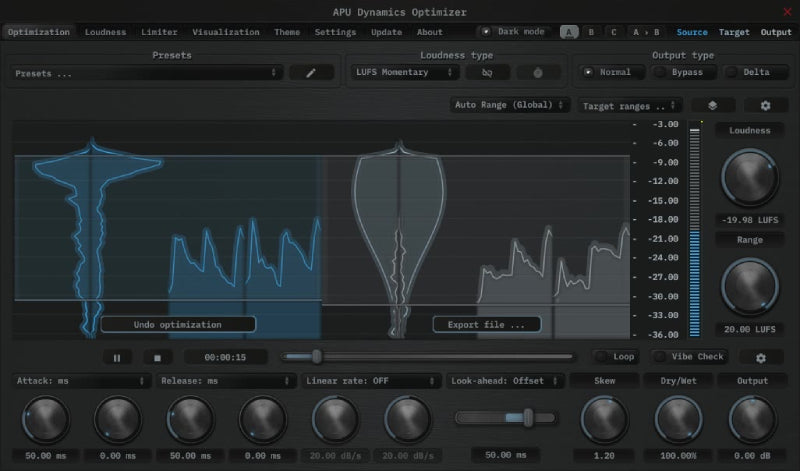 APU Software Dynamics Optimizer