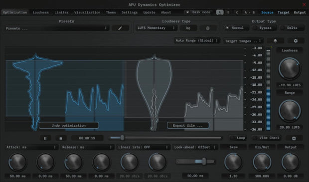 APU Software Dynamics Optimizer