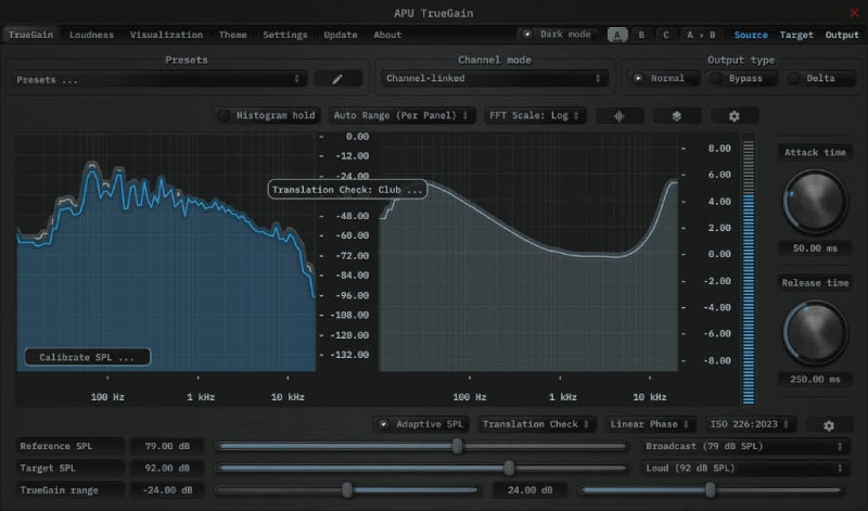 APU Software TrueGain