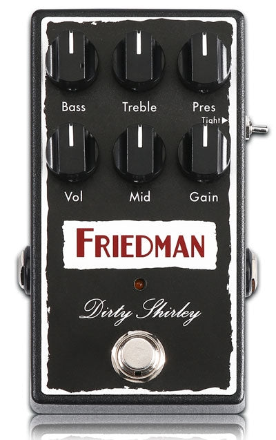 Friedman Amplification Dirty Shirley Overdrive Pedal