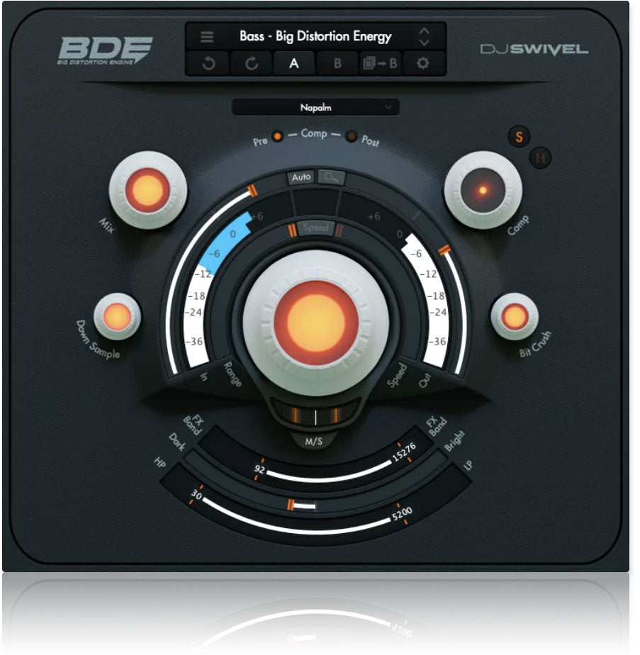 DJ Swivel BDE Big Distortion Engine Plugin