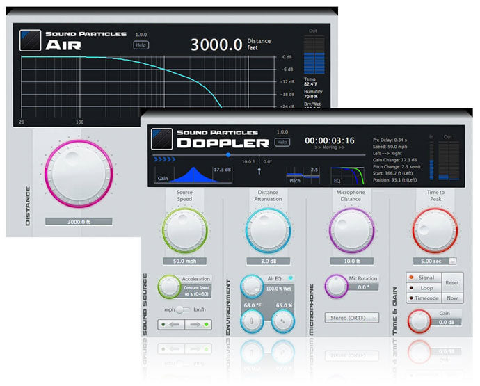Sound Particles Doppler & Air Perpetual