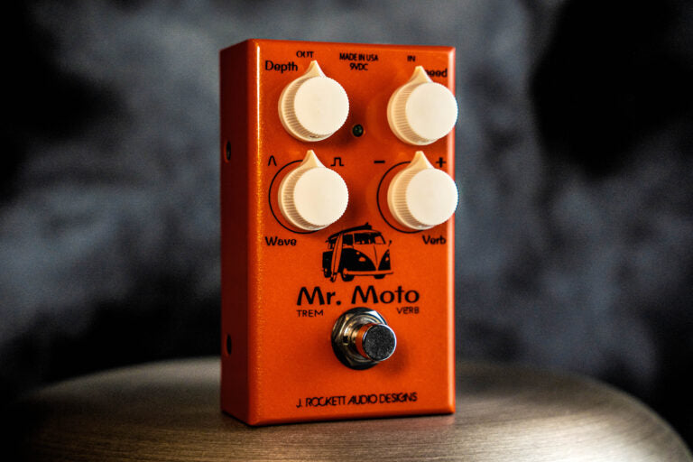 Rockett Pedals - Mr. Moto : Tremolo/Reverb Pedal