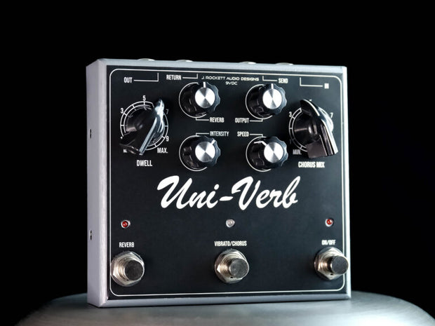 Rockett Pedals - Univerb Uni-Vibe + Spring Reverb Pedal