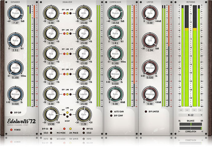 Black Rooster Audio Edelweiss '72 Mixing Channel Strip