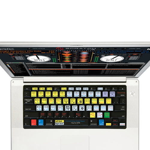 Editors Keys: Serato Cover for MacBook Pro