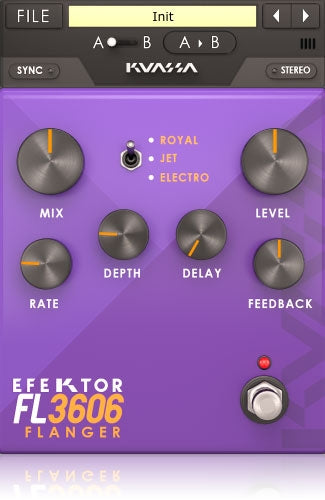 Kuassa Efektor FL3606 Flanger FX Engine Plugin