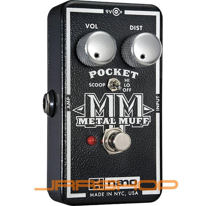 Electro Harmonix Pocket Metal Muff Distortion Pedal with Mid Scoop