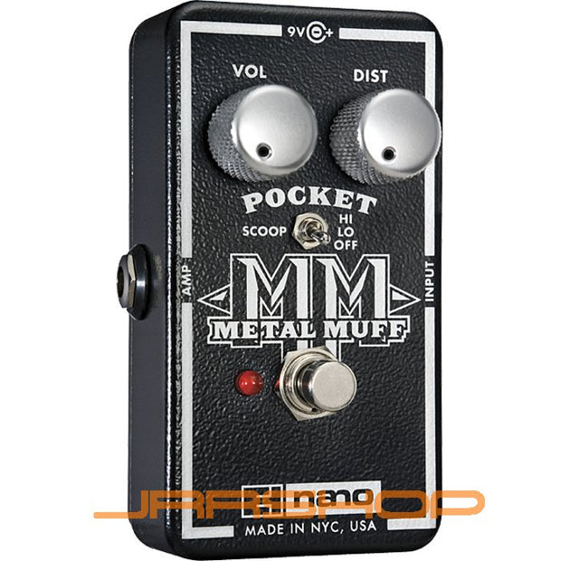 Electro Harmonix Pocket Metal Muff Distortion Pedal with Mid Scoop