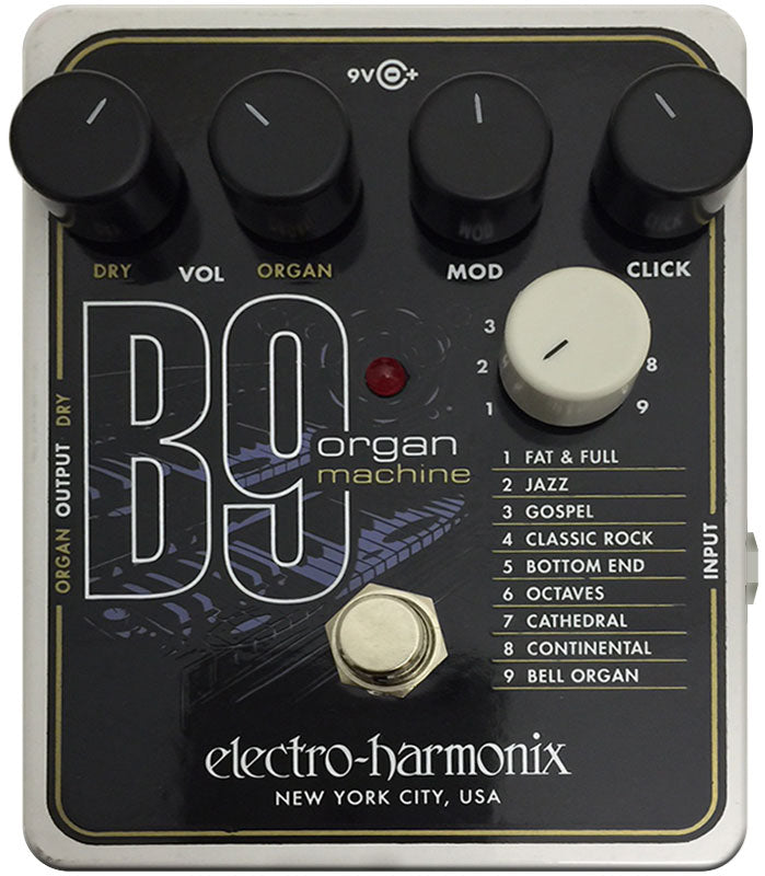 Electro Harmonix B9 Organ Machine Guitar/Keyboard Pedal
