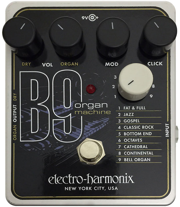 Electro Harmonix B9 Organ Machine Guitar/Keyboard Pedal