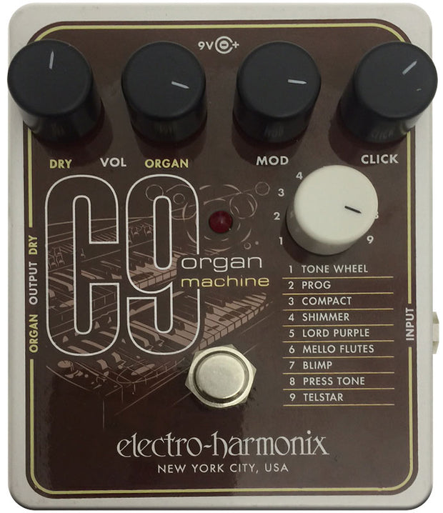 Electro Harmonix C9 Organ Machine Pedal - Open Box
