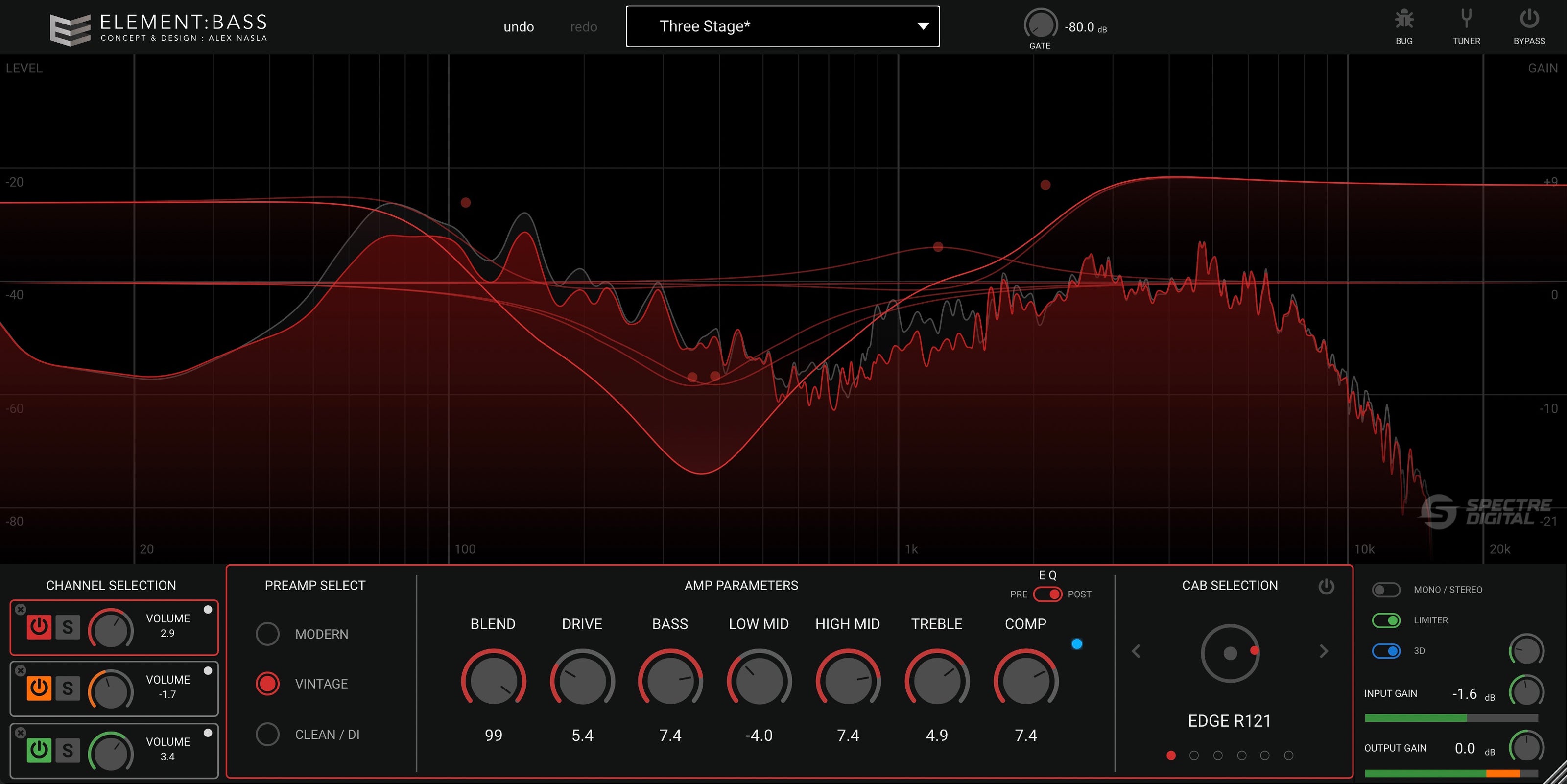 Spectre Digital Element Bass