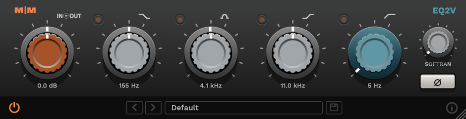 Mellowmuse - EQ2V Equalizer Plugin