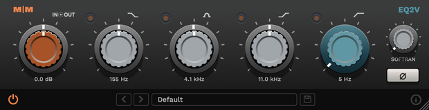 Mellowmuse - EQ2V Equalizer Plugin