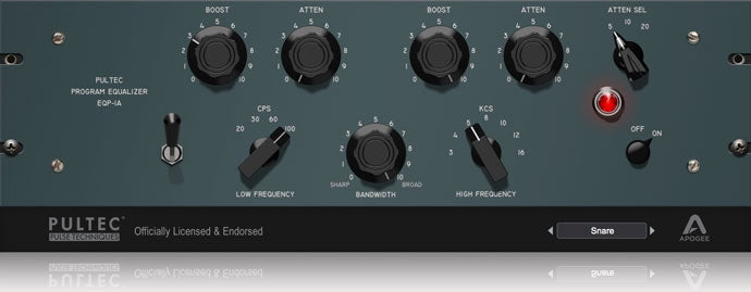 Apogee Pultec EQP-1A Program Equalizer