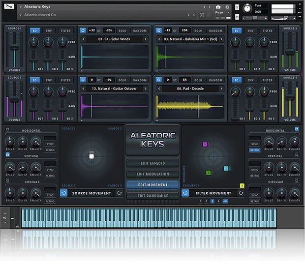 Ergo Kukke Aleatoric Keys Kontakt Library