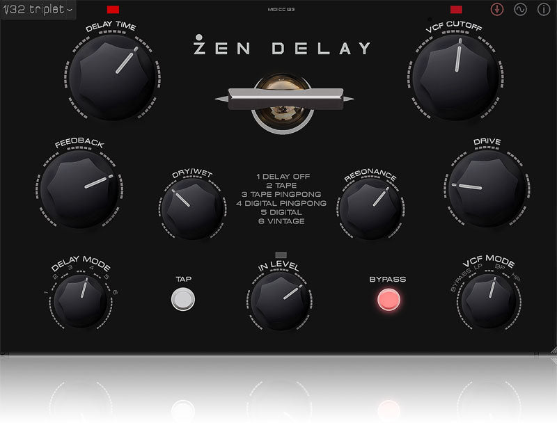 Erica Synths Zen Delay Virtual + VCF Plugin