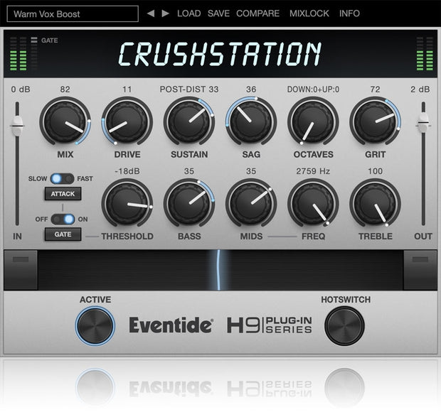 Eventide CrushStation Overdrive Distortion Multi FX Plugin