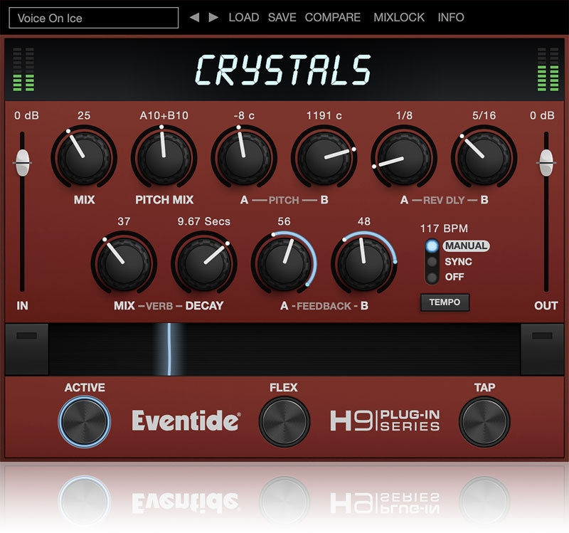 Eventide Crystals Pitched Delay/Reverb Plugin