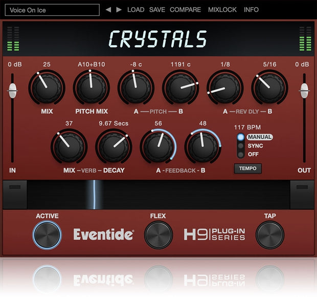 Eventide Crystals Pitched Delay/Reverb Plugin