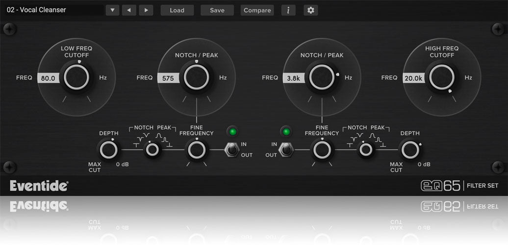 Eventide EQ65 Urei 565 Filter Set Plugin