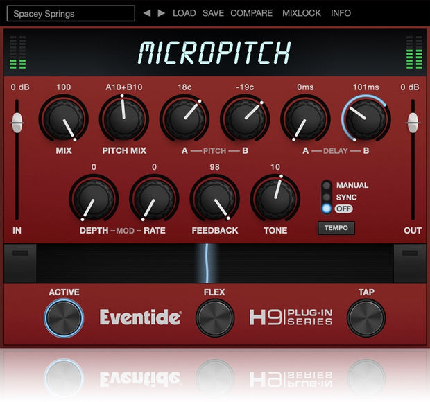 Eventide MicroPitch Widener/Thickener Plugin